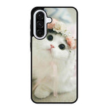 White Cat Samsung Galaxy A56 5G Case RC5735