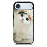 White Cat iPhone 17 Air Case OV5735