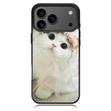 White Cat iPhone 17 Pro Case RC5735
