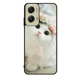 White Cat Motorola Moto G Stylus 5G 2024 Case OV5735