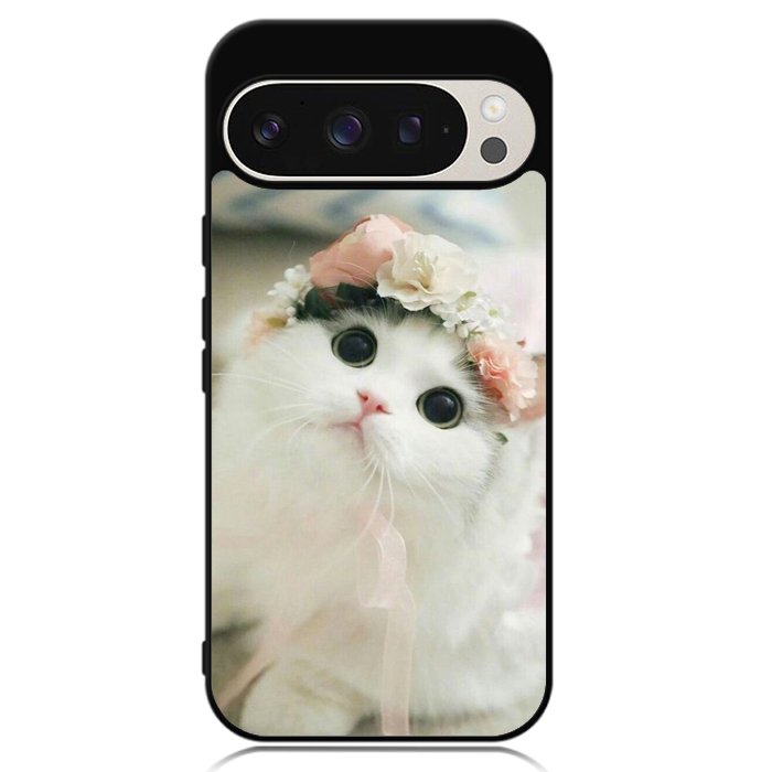 White Cat Google Pixel 9 Pro XL Case OV5735