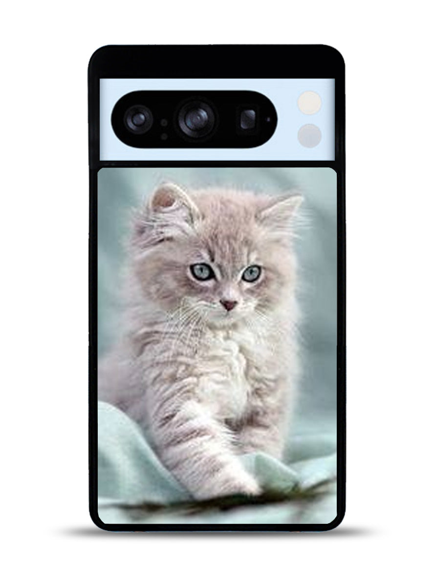 Grey Kitten Google Pixel 8 Pro Case QC5901