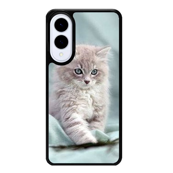 Grey Kitten Samsung Galaxy S25 Edge 5G Case OV5901