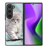 Grey Kitten Samsung Galaxy Z Fold 6 5G 2024 Case OV5901
