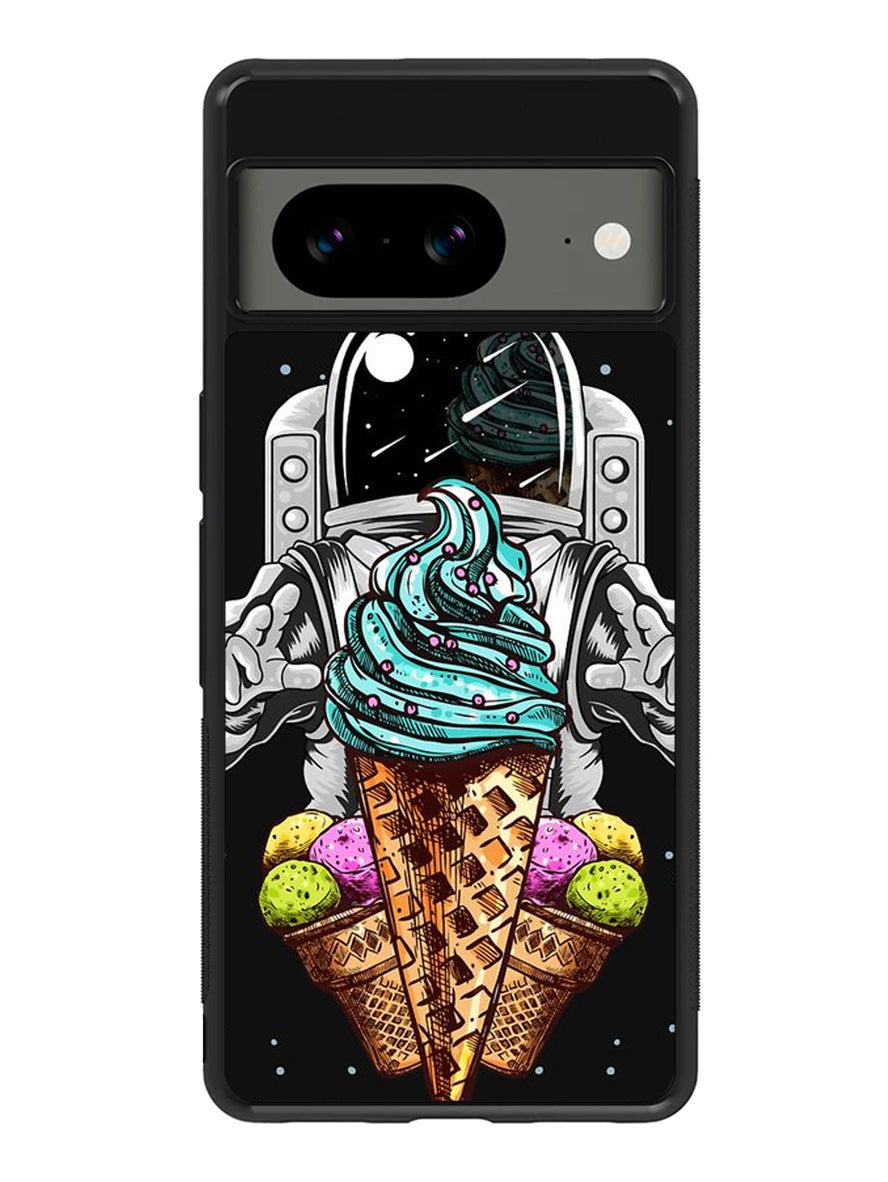 Funny Astronaut Ice Cream Google Pixel 8 Case QC5916