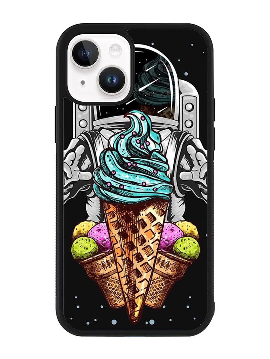 Funny Astronaut Ice Cream iPhone 14 Case QC5916