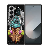Funny Astronaut Ice Cream Samsung Galaxy Z Fold 7 5G Case QC5916