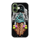 Funny Astronaut Ice Cream iPhone 17 Case QC5916