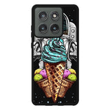 Funny Astronaut Ice Cream Motorola Moto Edge 2025 Case QC5916