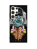 Funny Astronaut Ice Cream Samsung Galaxy S25 Ultra 5G Case QC5916