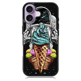 Funny Astronaut Ice Cream iPhone 17 Case OV5916