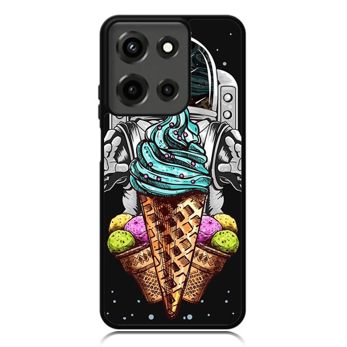 Funny Astronaut Ice Cream Motorola Moto G 5G 2025 Case OV5916