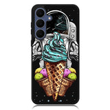 Funny Astronaut Ice Cream Samsung Galaxy S25 FE Case OV5916