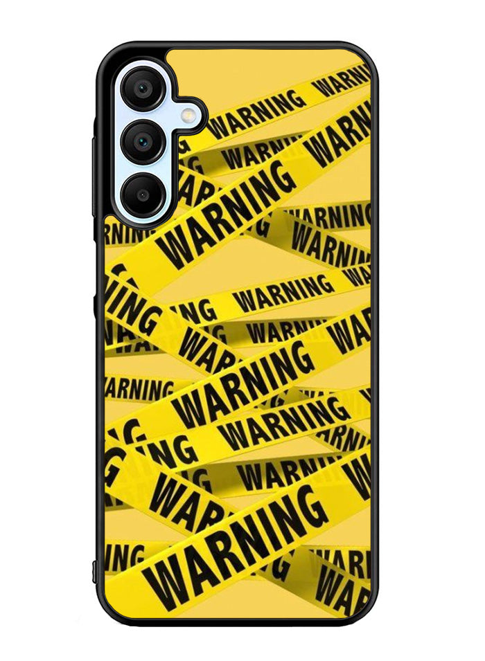 Warning Samsung Galaxy A35 5G Case OV6138