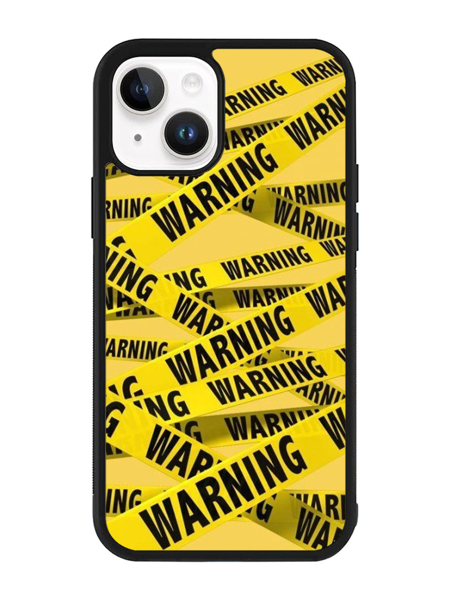 Warning iPhone 15 Plus Case OV6138