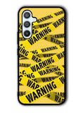 Warning Samsung Galaxy A54 5G Case OV6138