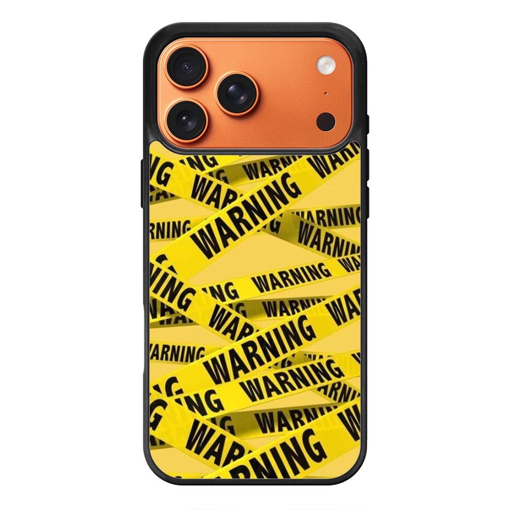 Warning iPhone 17 Pro Max Case OV6138