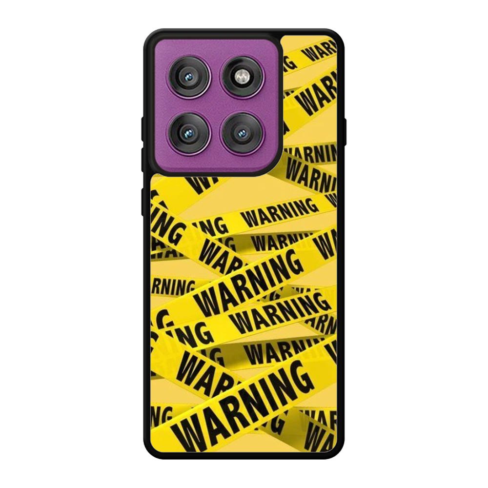 Warning Motorola Moto Edge 60 Pro Case OV6138