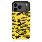 Warning iPhone 17 Pro Case RC6138