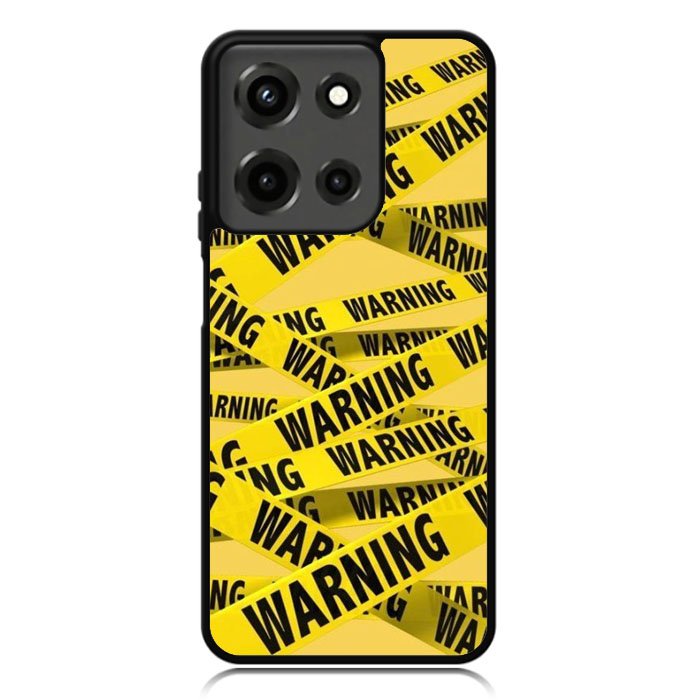Warning Motorola Moto G 5G 2025 Case OV6138