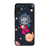 Exploring kitten Samsung Galaxy A07 Case QC5940