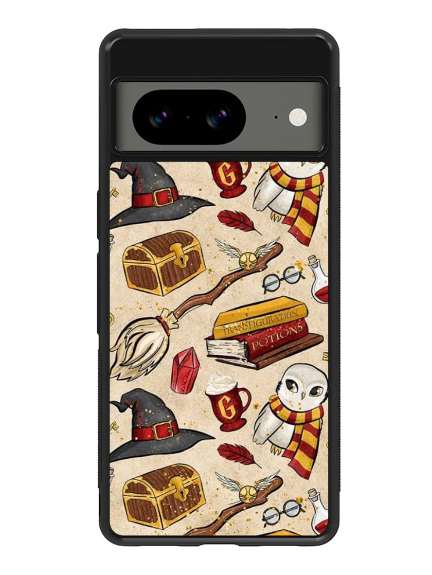 Harry Potter Background Google Pixel 8 Case QC5895