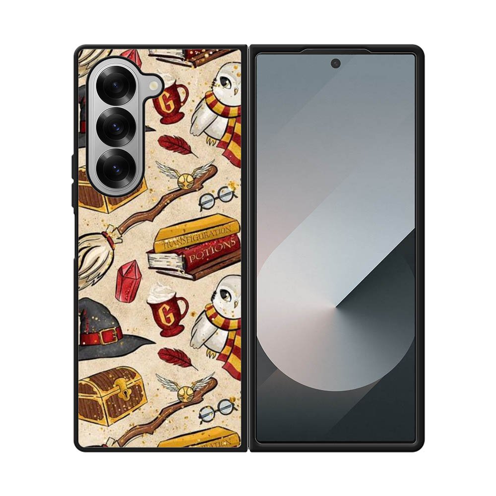 Harry Potter Background Samsung Galaxy Z Fold 7 5G Case OV5895