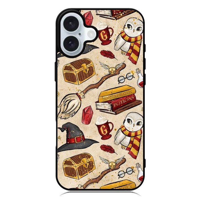 Harry Potter Background iPhone 16 Case QC5895