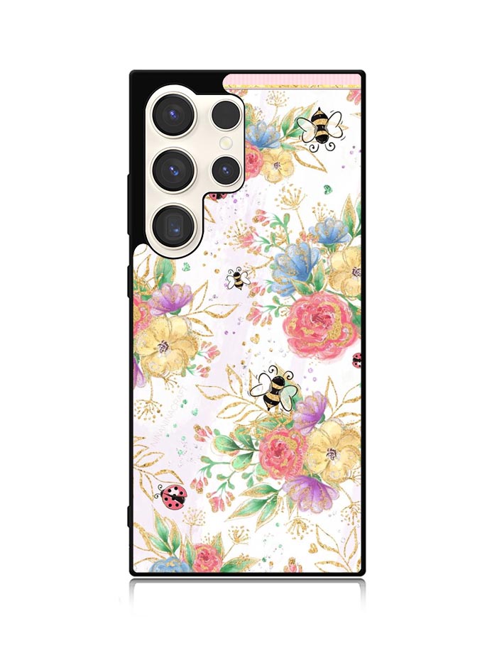 Bee Spring Flowers Samsung Galaxy S24 Ultra 5G Case
