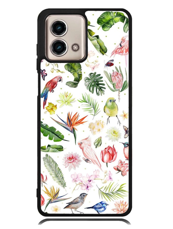 Bird Flowers Motorola Moto G Stylus 5G 2023 Case OV5979
