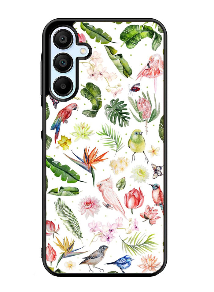 Bird Flowers Samsung Galaxy A35 5G Case OV5979