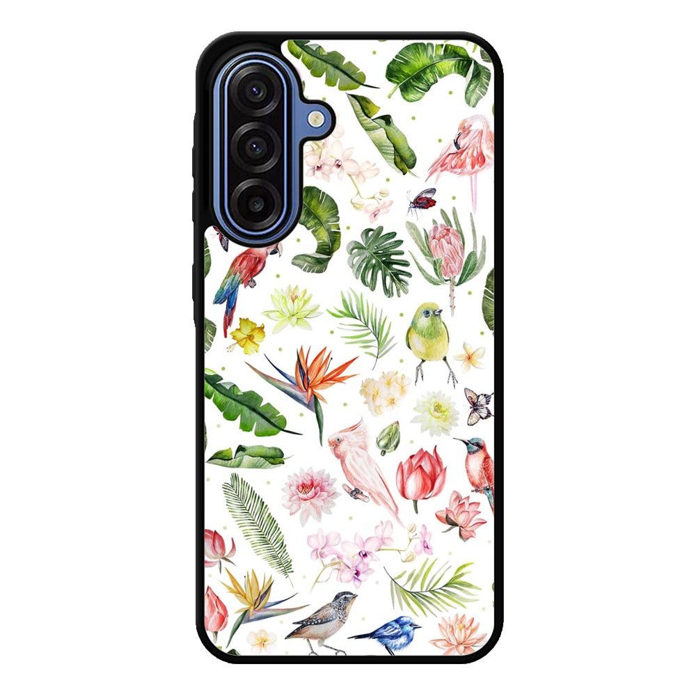 Bird Flowers Samsung Galaxy A17 Case QC5979