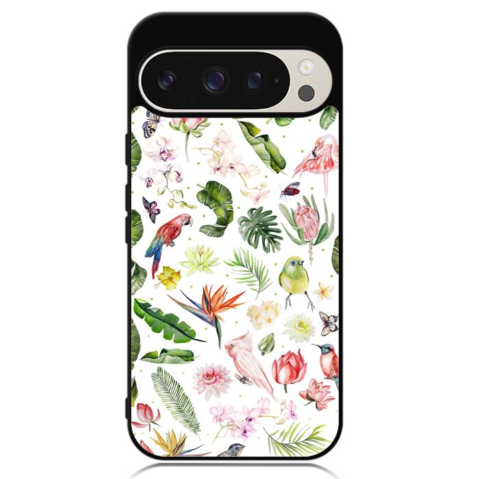 Bird Flowers Google Pixel 9 Pro XL Case OV5979