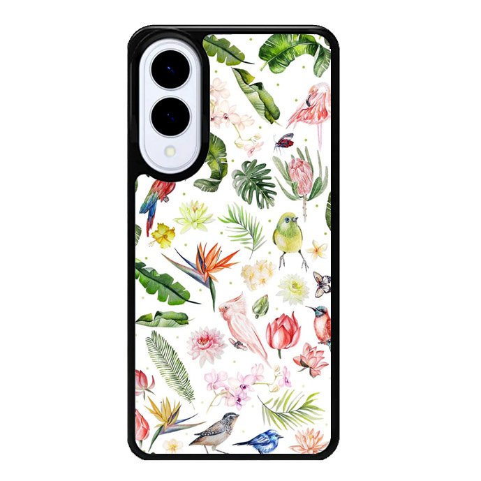 Bird Flowers Samsung Galaxy S25 Edge 5G Case OV5979