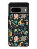 aliens rockets space Google Pixel 8A Case QC5999