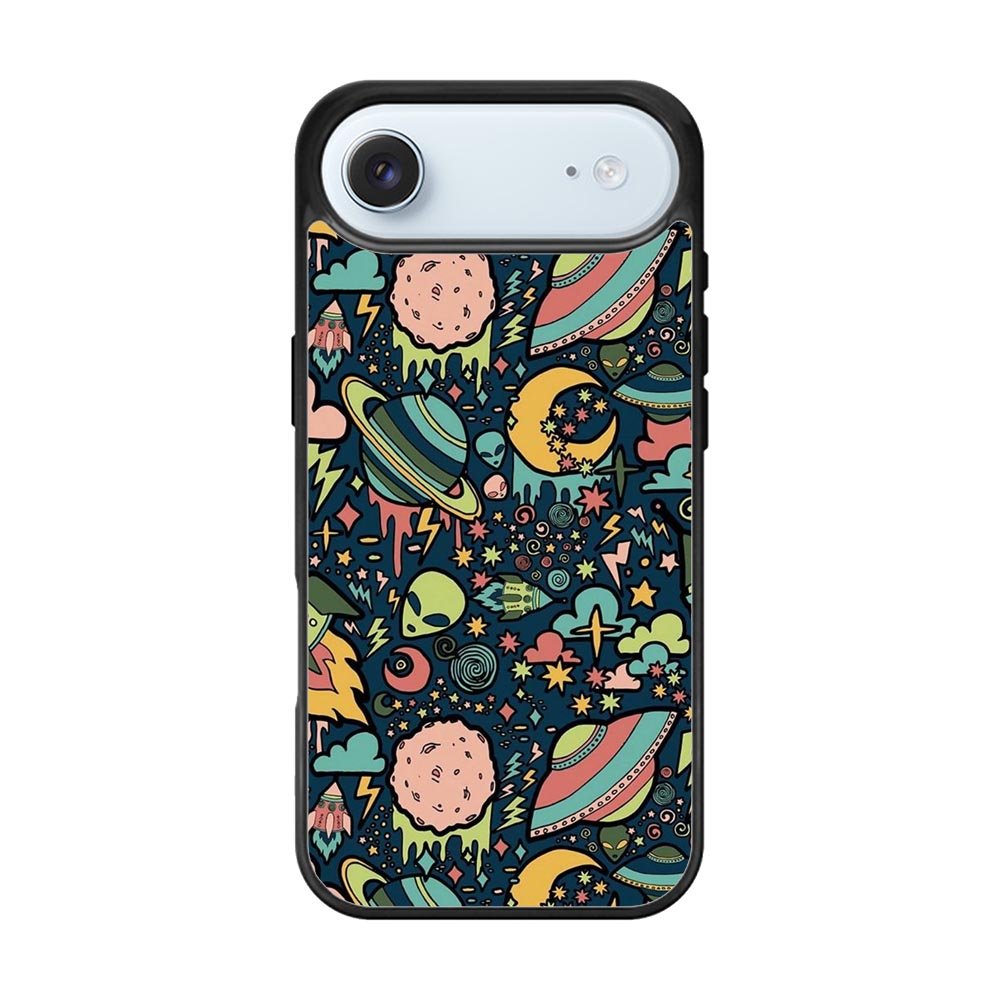 aliens rockets space iPhone Air Case OV5999