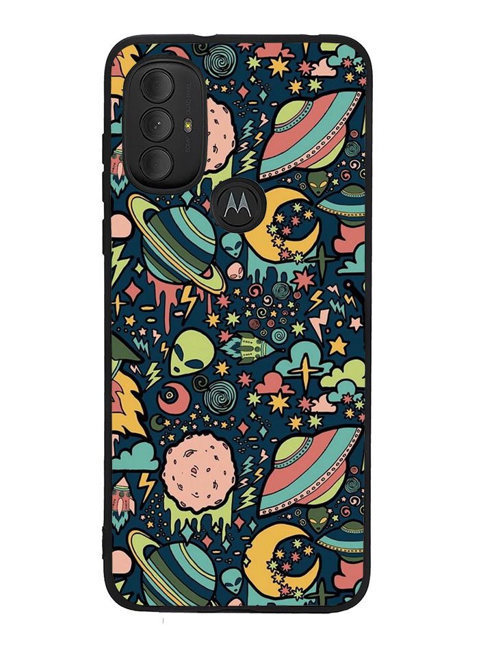 aliens rockets space Motorola Moto G Pure 2021 , Moto G Power 2022 Case OV5999