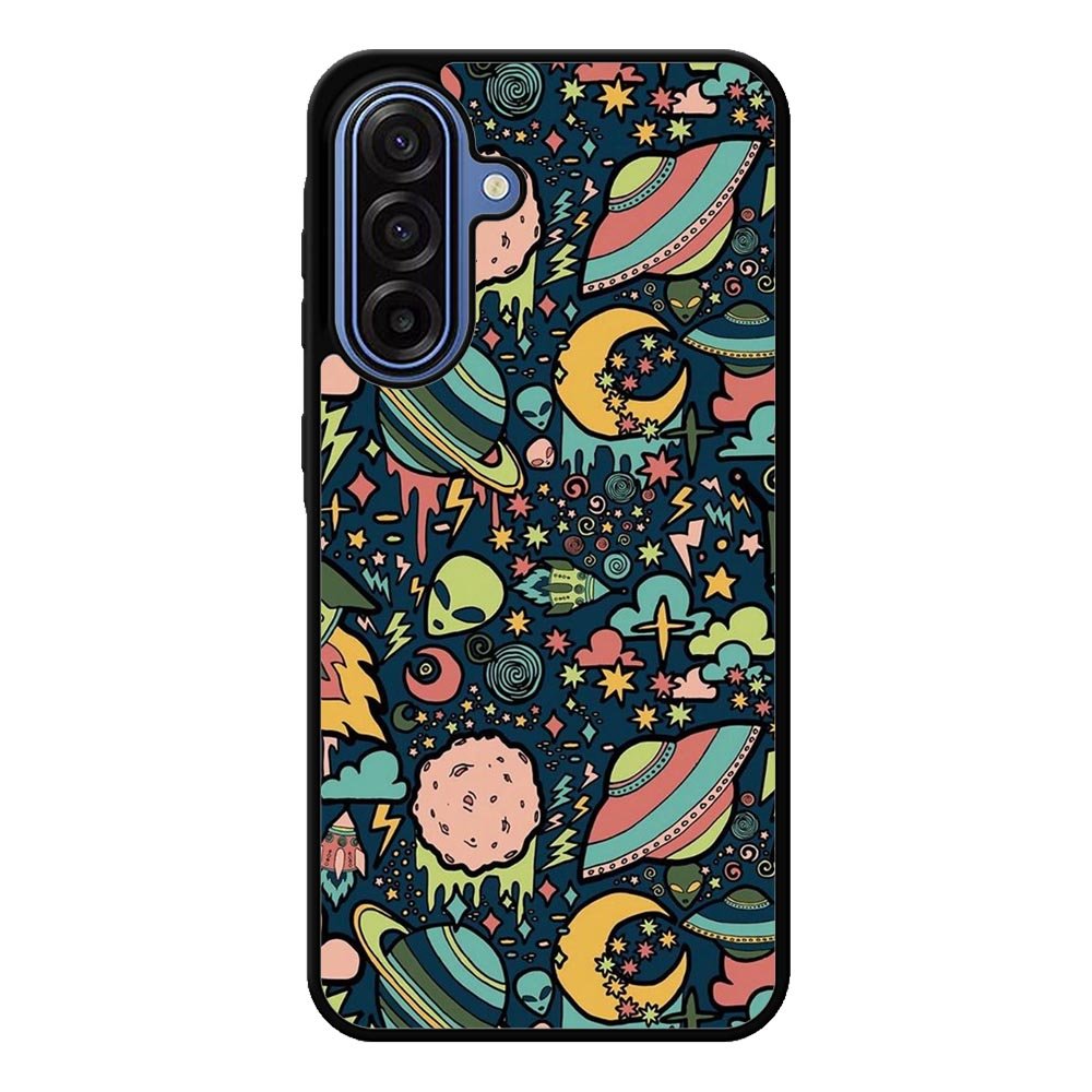aliens rockets space Samsung Galaxy A17 Case OV5999