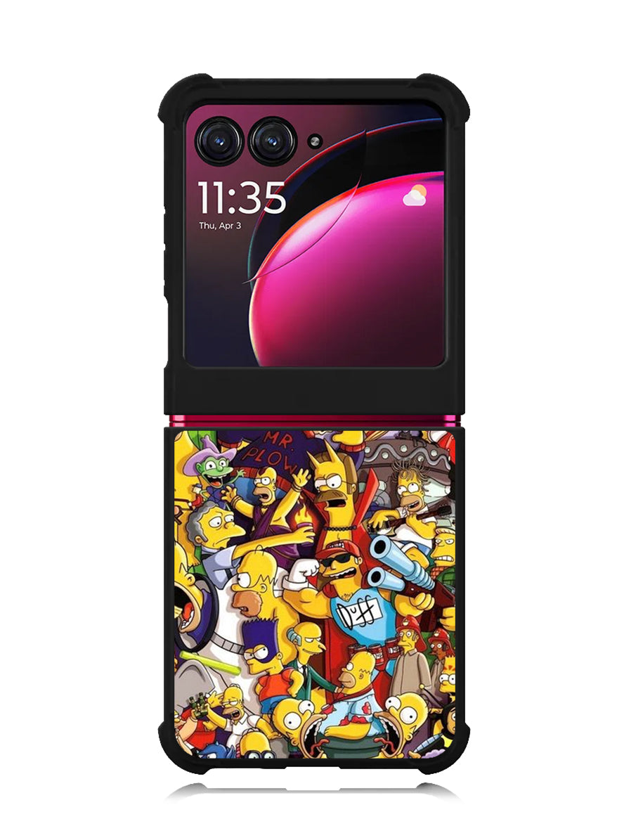 The Simpson 1st Motorola Moto Razr Plus 2023 , Moto Razr+ 2023 Case