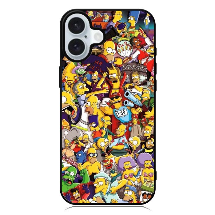 The Simpson 1st iPhone 16 Plus Case