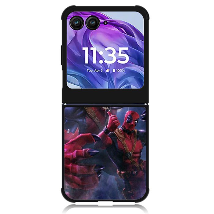 Deadpool 6th Motorola Moto Razr Plus 2024 , Moto Razr+ 2024 Case