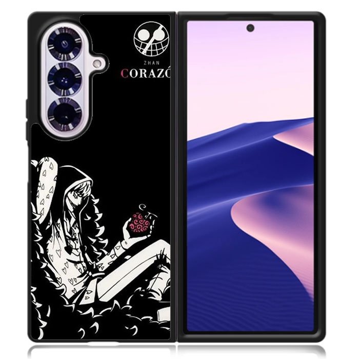 Corazon BWSamsung Galaxy Z Fold 7 Case OV0060