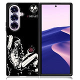 Corazon BWSamsung Galaxy Z Fold 7 Case OV0060