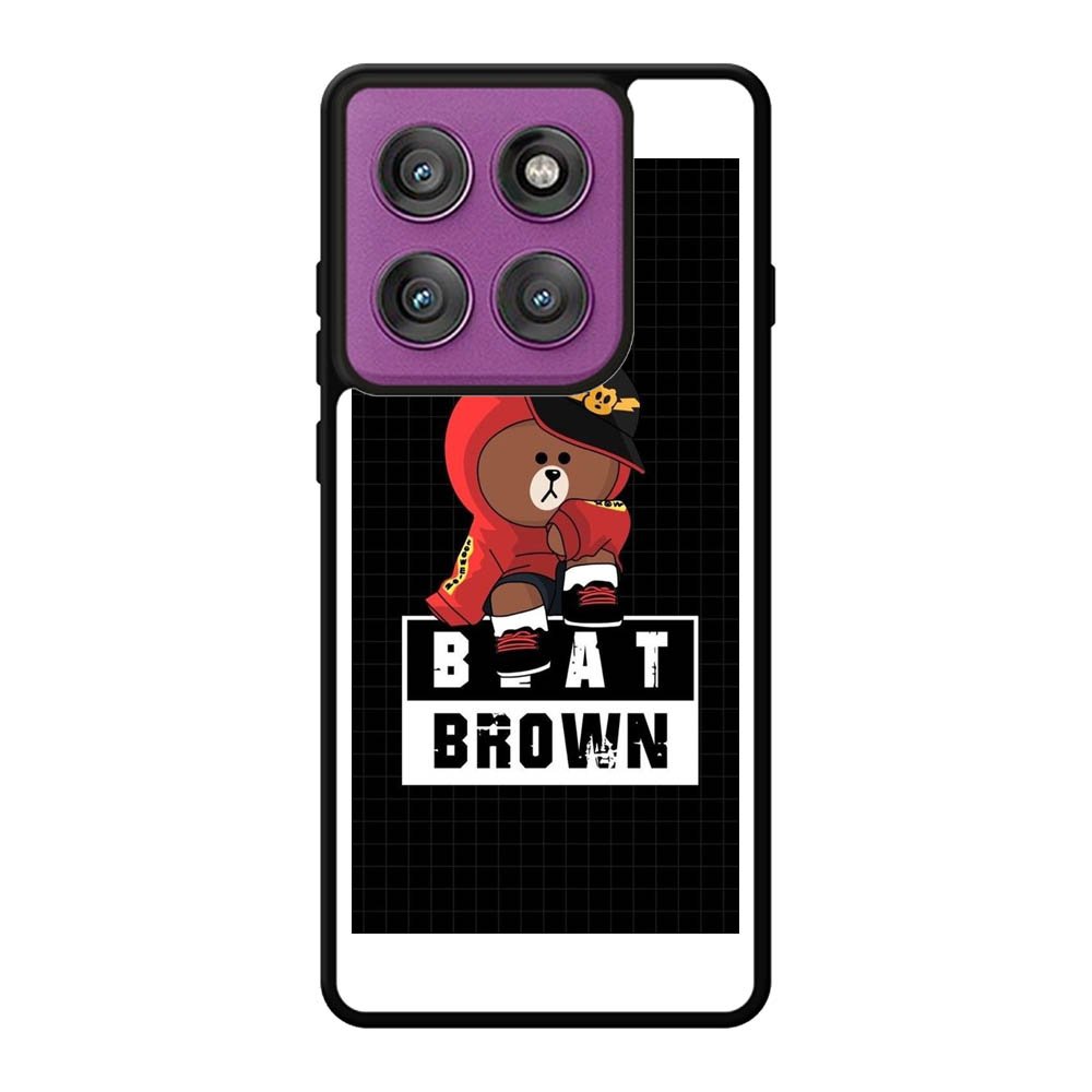 Beat Brown Motorola Moto Edge 60 Pro Case QC6032