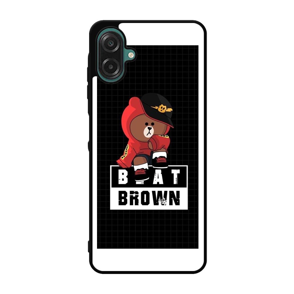 Beat Brown Samsung Galaxy A07 Case QC6032