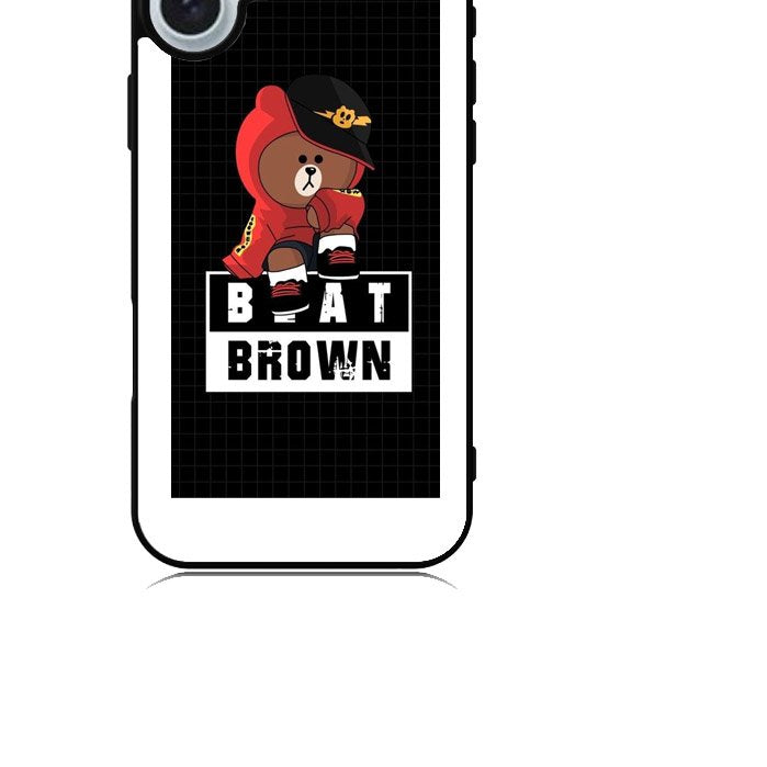 Beat Brown iPhone 16 Case QC6032