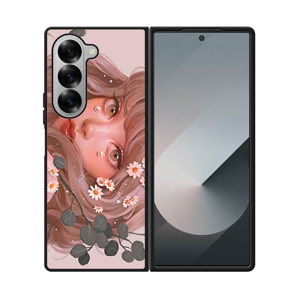 Girl Pink Samsung Galaxy Z Fold 7 5G Case QC6072