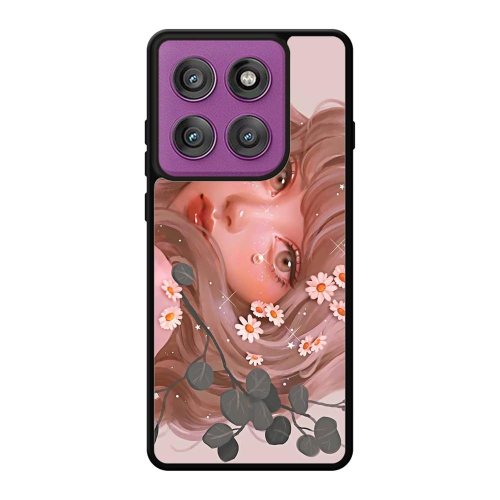 Girl Pink Motorola Moto Edge 60 Pro Case QC6072