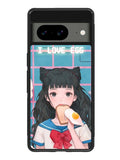 Girl I LOVE EGG Google Pixel 8 Case QC6073