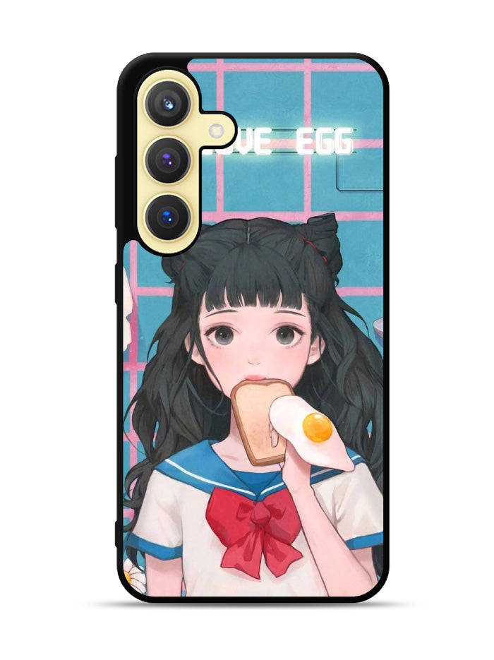 Girl I LOVE EGG Samsung Galaxy S25 Plus 5G , Samsung Galaxy S25+ 5G Case OV6073